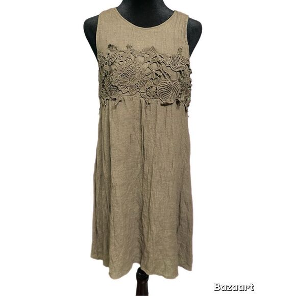 Speechless Olive Green Sleeveless Dress size XL - Picture 4 of 9
